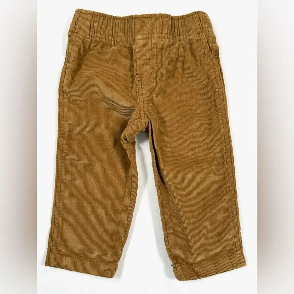 CARTERS Baby Boys Corduroy Pants Elastic Waist Classic Fall Winter 9 Months‎